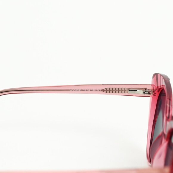 NIB - LUX DE VILLE - Rose Crystal Acetate Frame  - LULU Sunglasses main image 4